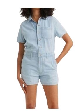 Levi's Denim Romper Shortalls